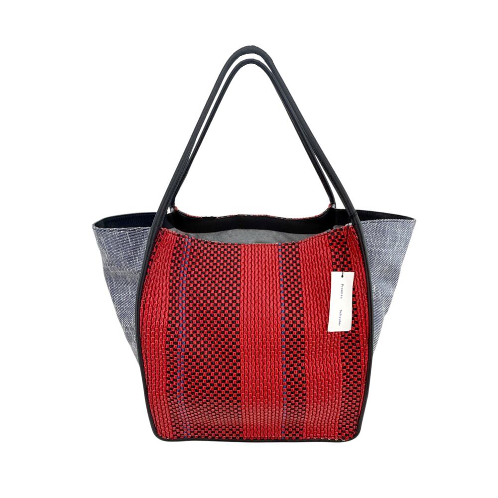 PROENZA SCHOULER XL Mixed Woven Tote Bag
